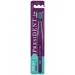 Зубная щетка PRESIDENT PROFI 4000 (1 шт) Мягкая 5 МИЛ 