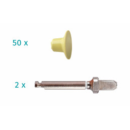 Энфорс (50 шт + 2 мандрели), уретановые полиры, мягкий, диск, Кагаяки (Kagayaki Enforce)