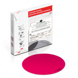 Пластины Брукс Чекер (0.1х125мм, цв. Красный, 10 шт/уп) для изготовления капп, Scheu Dental Technology (Brux Checker)