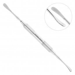 40-26 Распатор-микро двусторонний Freer, 5,0-6,0 мм, ручка DELUXE, ø 10 мм