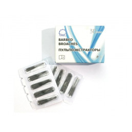 Пульпоэкстракторы короткие(30мм) 500шт/упаковка КМИЗ