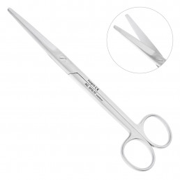 AC 070/17 Ножницы хирургические прямые Mayo тупоконечные, 17,5 см, NOPA