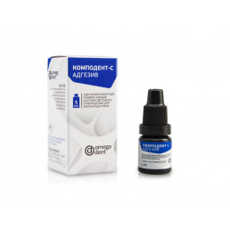 Комподент-С Адгезив (5 мл) Светоотверждаемая универсальная адгезивная система, Омега-дент