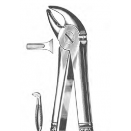 Щипцы для удаления зубов №38 детские нижние, резцы, AGILE