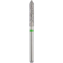 Бор алмазный 886-018C-FG (1шт) форма цилиндр острый, крупное зерно, NTI