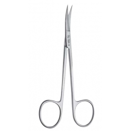 07-146 PRO Ножницы хирургические изогнутые iris, 115 мм (1шт) AGILE