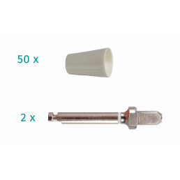 Энфорс (50 шт + 2 мандрели), уретановые полиры, грубый, чашка, Кагаяки (Kagayaki Enforce)