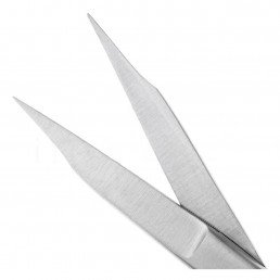 19-5 Ножницы хирургические прямые Goldmann-Fox, 125 мм, зубчатые