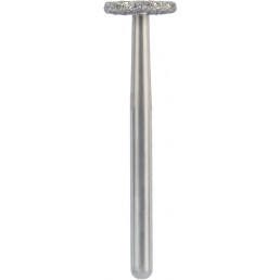 Бор алмазный 818-050M-FG (1шт) форма колесо, среднее зерно, NTI