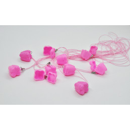 Контейнер для молочных зубов «Зубик» розовый (10 шт.)