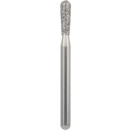 Бор алмазный 830L-016M-FG (1шт) форма грушевидный длинный, мелкое зерно, NTI