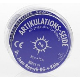 Копирка шелк BAUSCH 80мик. ВК07 синий (рулон 10м*16мм)