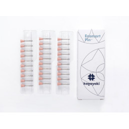 Энсмарт Пин (30 шт), силиконовые полиры, мягкий, чашка, пин сталь, Кагаяки (Kagayaki Ensmart pin)