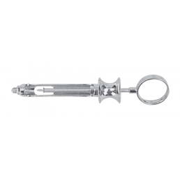 04-122 Шприц Карпульный, ручная аспирация, 1 кольцо, без ручек (1шт) AGILE