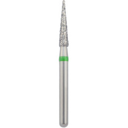 Бор алмазный 858-016C-FG (1шт) форма конус, остроконечный, мелкое зерно, NTI