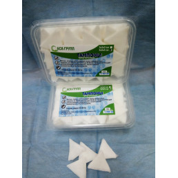 Марлевый Тампон 5*5*5 см, треугольный нестерильный  (50шт упак)  (монашки) АСК-Групп