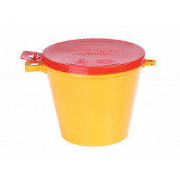 Контейнер для утилизации игл 0,5 л. высота 100 мм  Респект