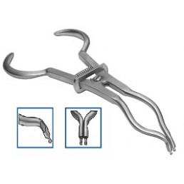 Щипцы №3.991 для Коффердам (1 шт) ТОР ВМ