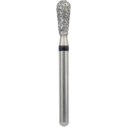 Бор алмазный 830-021SC-FG (1шт) форма грушевидный, крупное зерно, NTI