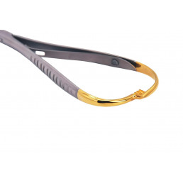 07-236 Иглодержатель микрохирургический прямой Mathieu, 140 мм, карбид-вольфрамовые вставки (1шт) AGILE