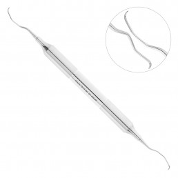 26-42BMF Кюрета Gracey, форма 13/14, ручка DELUXE, диаметр 10 мм, экстра легкая