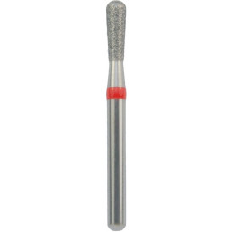 Бор алмазный 830L-018F-FG (1шт) форма грушевидный длинный, мелкое зерно, NTI