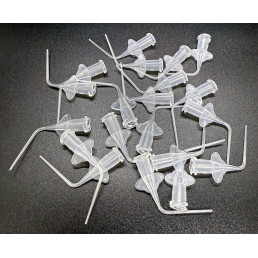 Канюли прозрачные (20 шт) 0,4 мм 23G, для эндошприцев