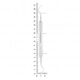 26-40A Кюрета Gracey форма 9/10, ручка CLASSIC, ø 10 мм