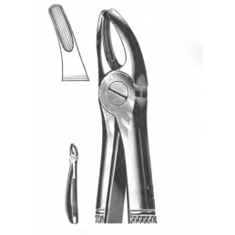 Щипцы для удаления зубов №7 верхние, клыки/премоляры, AGILE