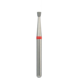 Бор алмазный 805-014F-FG (1шт) форма конус обратный, мелкое зерно, NTI