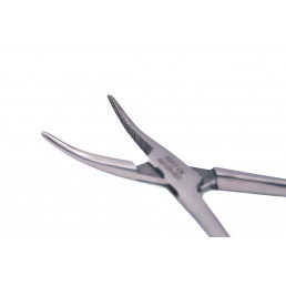 03-005 Зажим изогнутый Mosquito, 12,5 см, AGILE