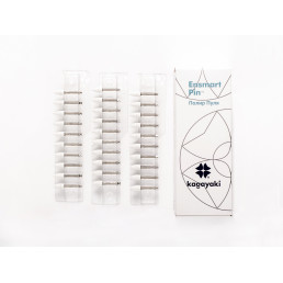 Энсмарт Пин (30 шт), силиконовые полиры, грубый, пуля, пин сталь, Кагаяки (Kagayaki Ensmart pin)