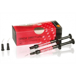 Градия ЛОУ флоу A3 (2шпр х 1.3г) Жидкотекучий композит повышенной вязкости GC (Gradia LoFlo)