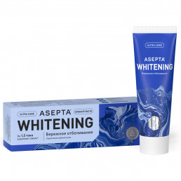 Зубная паста АСЕПТА® PLUS Бережное отбеливание (75 мл) 