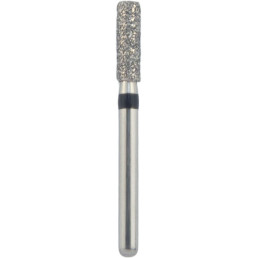 Бор алмазный 836KR-018SC-FG (1шт) форма цилиндр круглый кант, крупное зерно, NTI