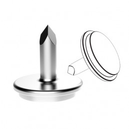 PSu-01-05 Титановые пины (длина 2,5мм, ширина шляпки 2,5мм) (5 шт/уп)  EndoCarbon