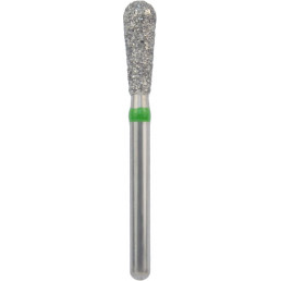Бор алмазный 830L-025C-FG (1шт) форма грушевидный длинный, крупное зерно, NTI
