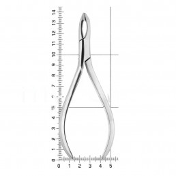H-154A Щипцы лигатурные, 45 градусов, 13,5 см