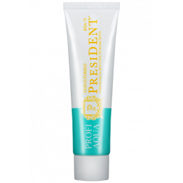 Зубная паста PRESIDENT®PROFI AQUA Xerostomed (50 мл) RDA 75 