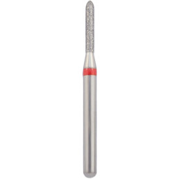 Бор алмазный 877-010F-FG (1шт) форма торпеда, мелкое зерно, NTI