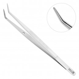 AB 970/05 Пинцет стоматологический изогнутый College, 15,0 см, NOPA