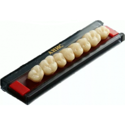 Зубы Anis акриловые трехслойные (A3 №83, Верхние) (8 шт) Анис-Дент