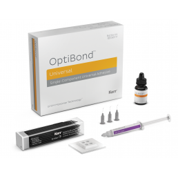 Оптибонд Юнивёрсал Набор(5 мл+3 г+аксессуары) универсальный самопротравливающий адгезив, KERR (OptiBond Universal) 