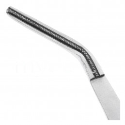 22-35 Пинцет изогнутый атравматичный De Bakey, 15,0 см