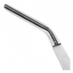 22-35 Пинцет изогнутый атравматичный De Bakey, 15,0 см