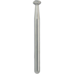 Бор алмазный 825-023M-FG (1шт) форма линза, среднее зерно, NTI