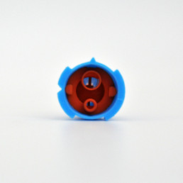 Смесители насадки синие с оранжевым сердечником (4:1/10:1 для Люксатемпа и тп) 50 шт/уп 