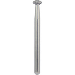 Бор алмазный 825-025M-FG (1шт) форма линза, среднее зерно, NTI