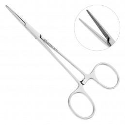 20-1 Зажим прямой Halstead-Mosquito, 12,5 см прямой