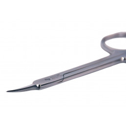 07-152 Ножницы хирургические изогнутые Micro Iris, 110 мм, экстра-тонкий кончик (1 шт), AGILE